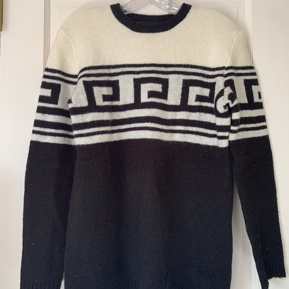 Black & White Design Sweater